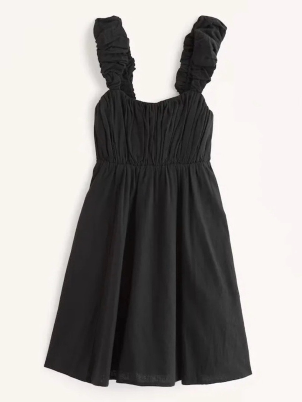 New Abercrombie smocked baby doll dress small tall